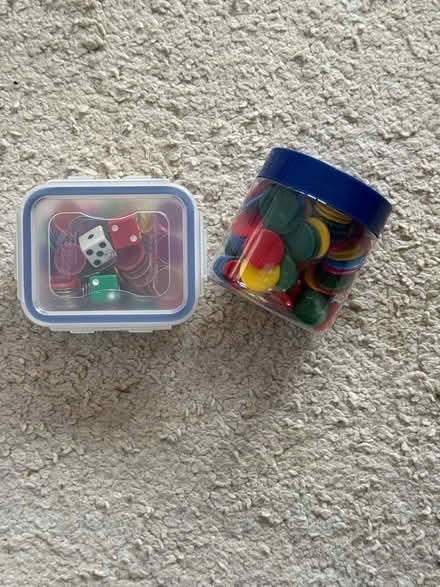 Photo of free Assorted plastic counters (Headington OX3) #1
