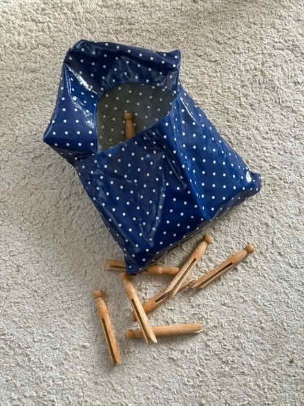 Photo of free Traditional split clothes pegs and bag (Headington OX3) #1
