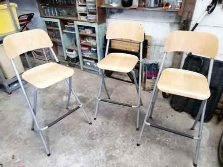 Photo of free Three bar stools (Ashburton CR0) #1