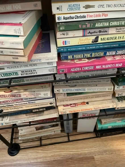 Photo of free Agatha Christie books (Not Billerica tokes spray line) #2