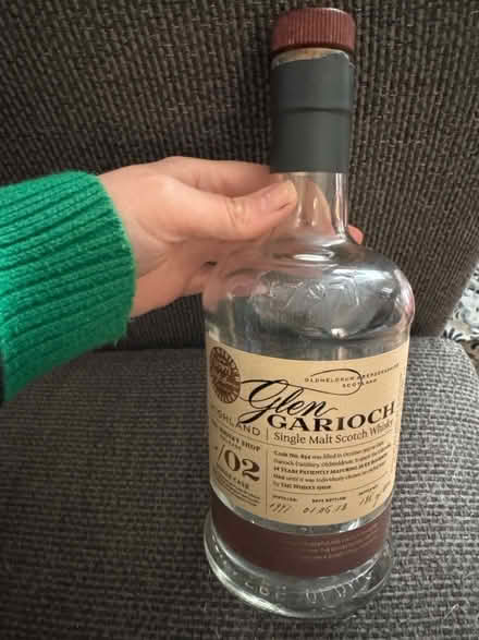 Photo of free Empty whiskey bottle (Darnley G53) #1