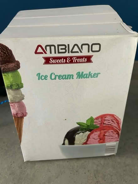 Photo of free Ice cream maker (Chesham HP5) #1