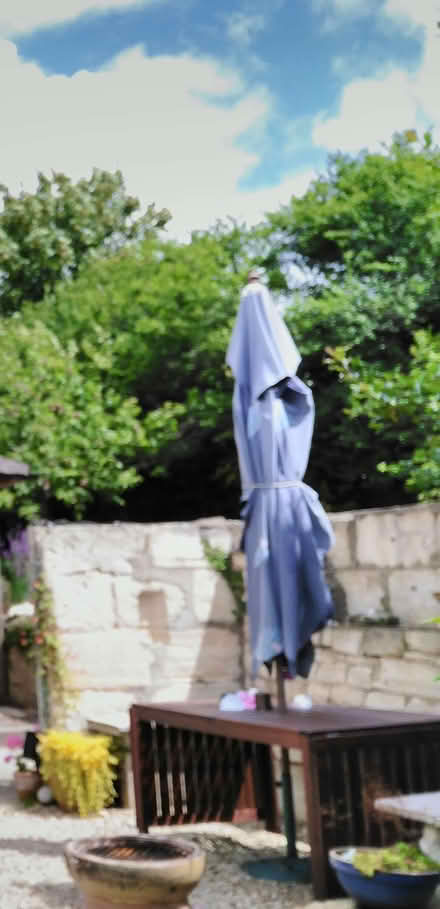 Photo of free Large rectangular sun umbrella (Bradford on Avon BA15) #2