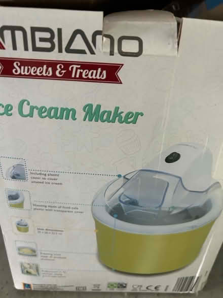 Photo of free Ice cream maker (Chesham HP5) #3