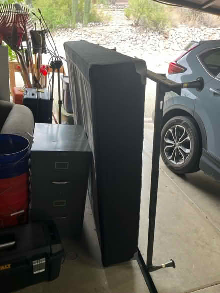 Photo of free Full Bed Box Spring and frame (Foothills near River Craycroft) #2