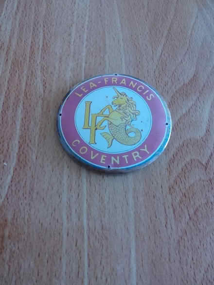 Photo of free Lea-Francis badge (Patchway BS34) #1