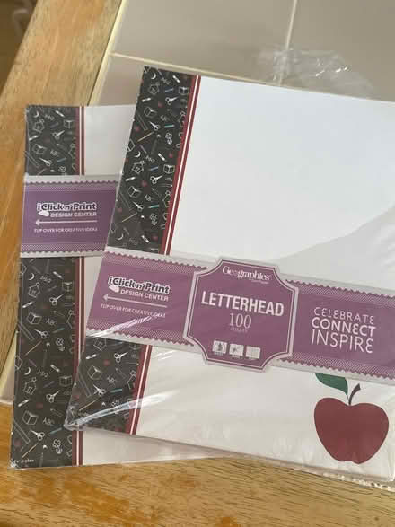 Photo of free Teacher theme letter heads (Cliffside Park) #1