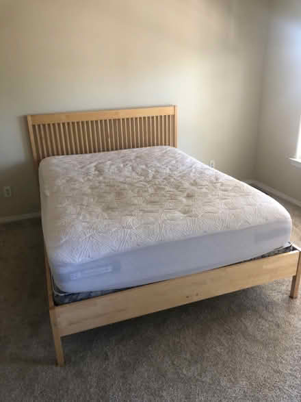 Photo of free Full bed frame,box spring,mattress (Downtown/Old Town) #1