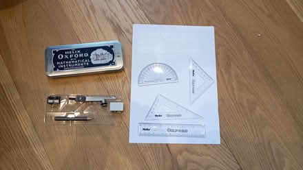 Photo of free Helix Oxford mathematical instruments set (New Marston OX3) #1