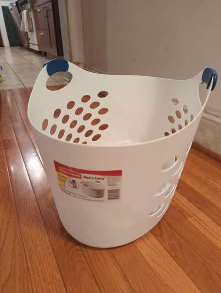 Photo of free Rubbermaid laundry basket (Hill East) #1