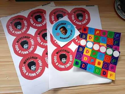 Photo of free Sticker sheets (Holt Lane End M35) #1