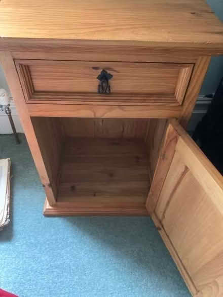 Photo of free Small pine cupboard with drawer (Malvern Link WR14) #2