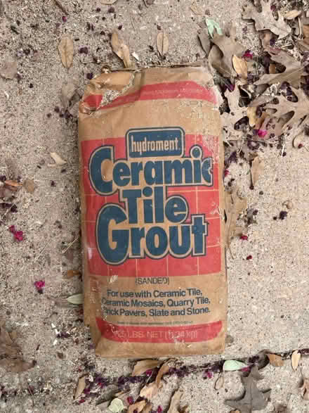 Photo of free Ceramic tile grout (West Parker - Colt/Preston) #1