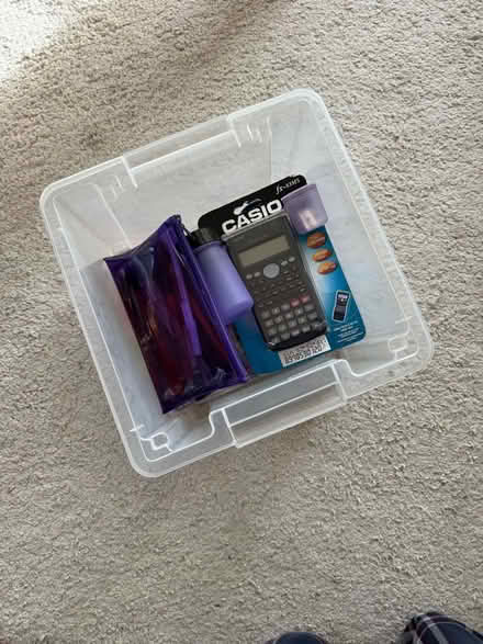 Photo of free Assorted stationary with plastic box (Headington OX3) #2