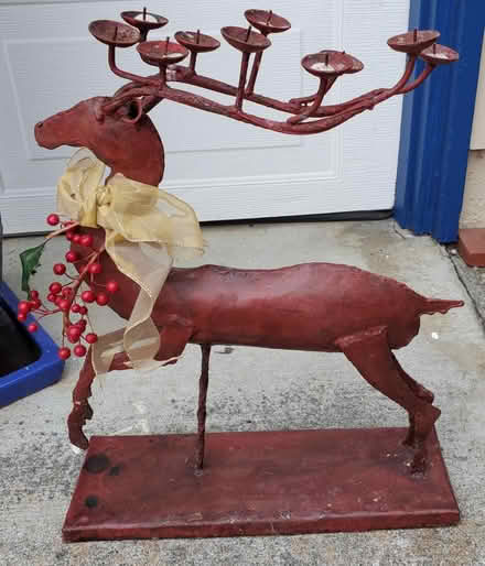Photo of free Xmas reindeer candle holder (Cupertino) #1