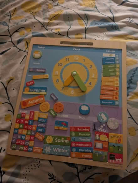 Photo of free Weather/ season magnetic chart (Mosspark, Glasgow G52) #1
