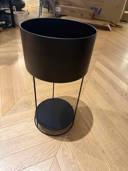 Photo of free Black metal plant stand (Chelsea Green SW3) #2