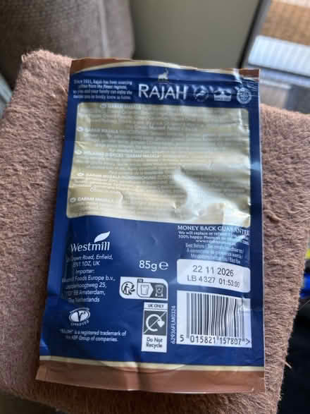 Photo of free Garam masala (Jennetts park RG12) #2