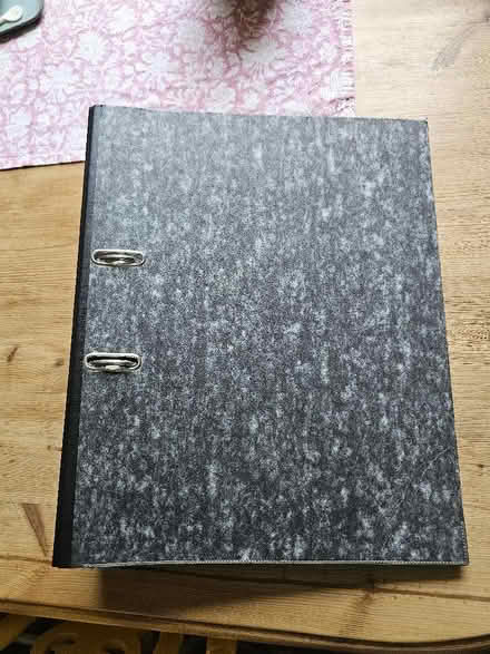 Photo of free Lever arch file with dividers. (Ebley GL5) #1