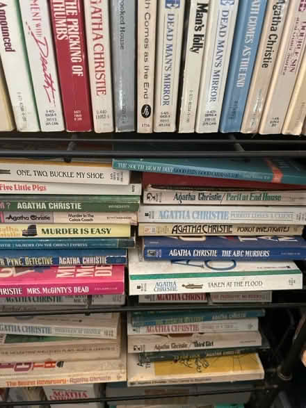 Photo of free Agatha Christie books (Not Billerica tokes spray line) #3