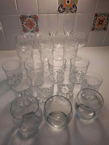 Photo of free Assorted drinking glasses (Butetown CF10) #2