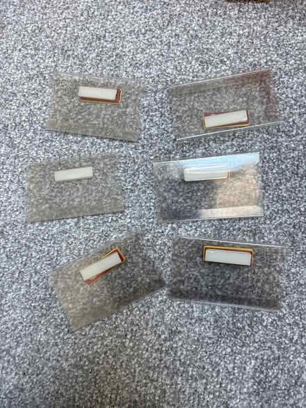 Photo of free Magnetic name badge holders (Worcester WR5) #1