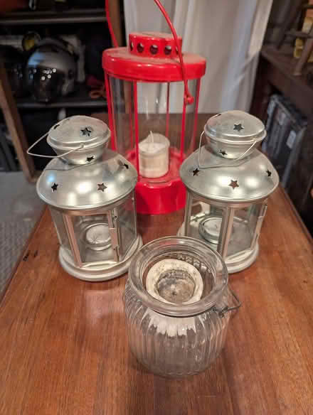 Photo of free Outdoor candle lanterns (Hill East) #1