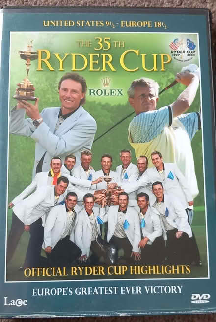 Photo of free The 35th Ryder Cup Golf DVD (DA8) #1