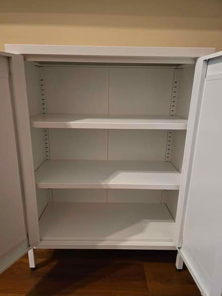 Photo of free Little metal cabinet (Near Eskenazi Hospital and VA) #2
