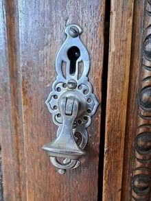 Photo of Chrome/silver coloured drawer pulls/handles (Coburgh Corner TQ13) #1
