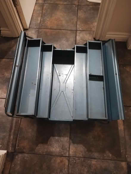 Photo of free Metal toolbox (Park Farm South B80) #2