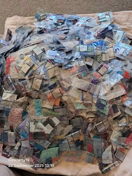 Photo of free Leftover Diamond Painting Beads and Accessories, Shiregreen (Shiregreen S5) #1