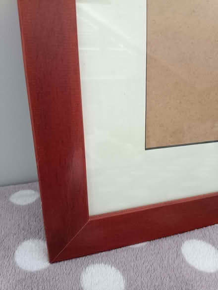 Photo of free Large wooden picture frame with mount (West Runton NR27) #2