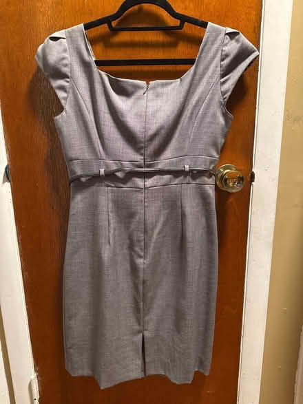 Photo of free Size 6 Petite Gray Dress with belt (Clason Point Bronx NY) #2