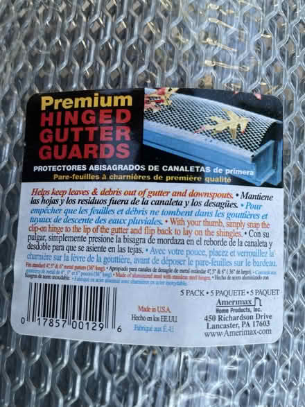 Photo of free Hinged Gutter Guards (SE of Como Lake) #1
