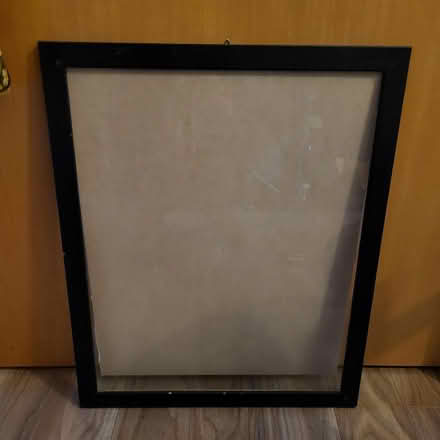 Photo of free Large Black picture frame 55 x 45cm (Oaklands nr Welwyn AL6) #1