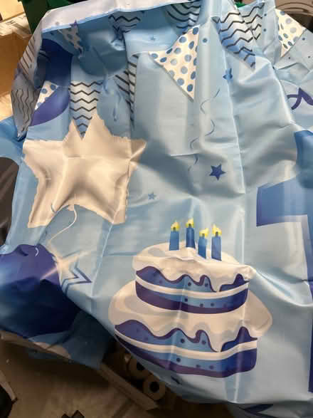 Photo of free Large fabric banner Happy 13th (Walnut Creek) #1