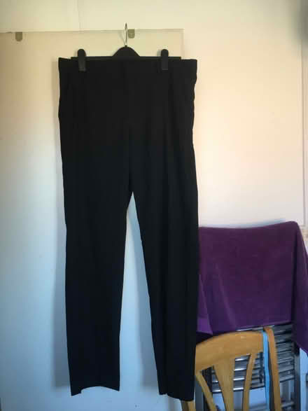 Photo of free Mens Basic Long Black Trousers (Liverpool L6) #1
