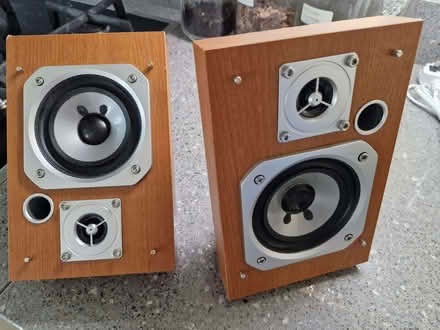 Photo of free Two Yamaha loudspeakers (Skipton BD23) #1