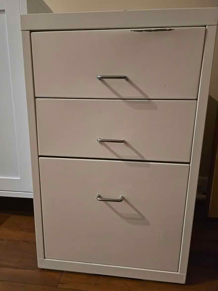 Photo of free Sturdy metal filing cabinet (Near Eskenazi Hospital and VA) #1