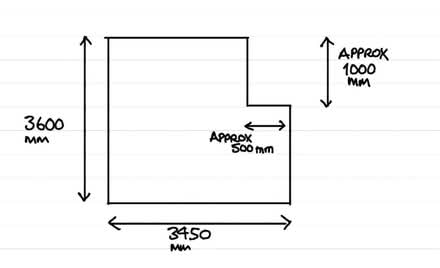 Photo of free Grey Carpet- see photo for measurements (Hough CW2) #2