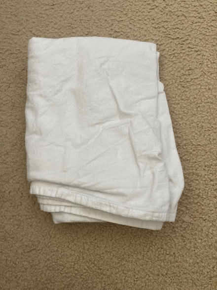 Photo of free Cot bed sheet (Thorney Leys OX28) #1