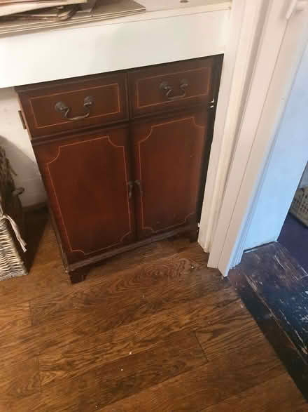 Photo of free Two Small Dark Wooden Units (CT9) #2