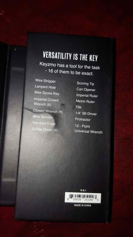 Photo of free Keyzmo multi function tool (Crowthorne RG45) #2