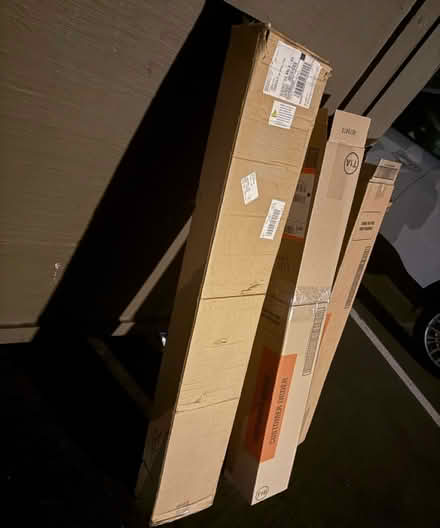Photo of free Tall cardboard boxes (Valencia Avenue, Sunnyvale) #1