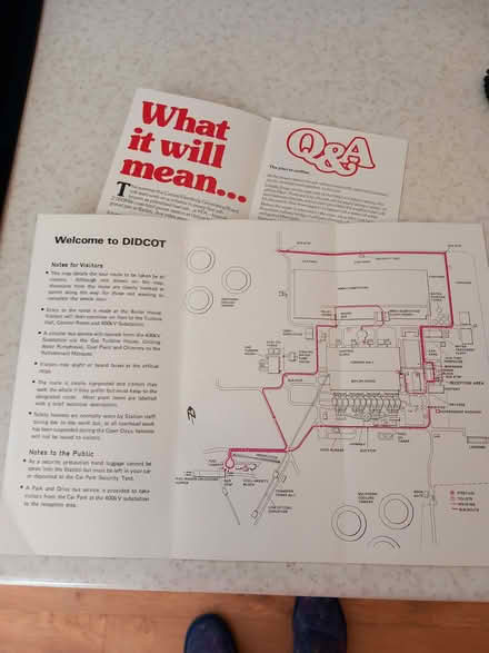 Photo of free 2 leaflets about Didcot Power Station (Woodley RG5) #2