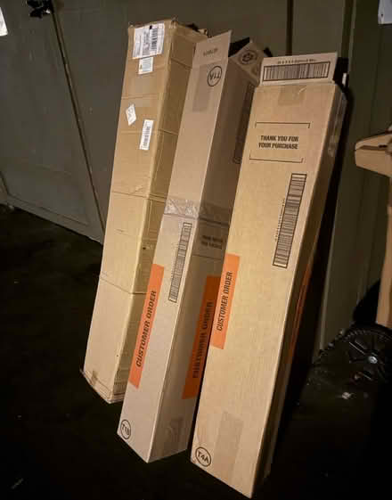 Photo of free Tall cardboard boxes (Valencia Avenue, Sunnyvale) #2