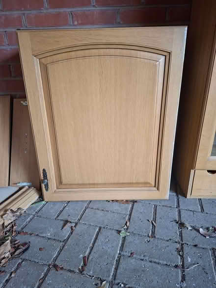 Photo of free Pine Kitchen wall cabinet (Manningtree) #1