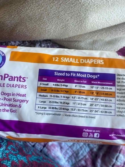 Photo of free Dog diaper -small (98178) #2
