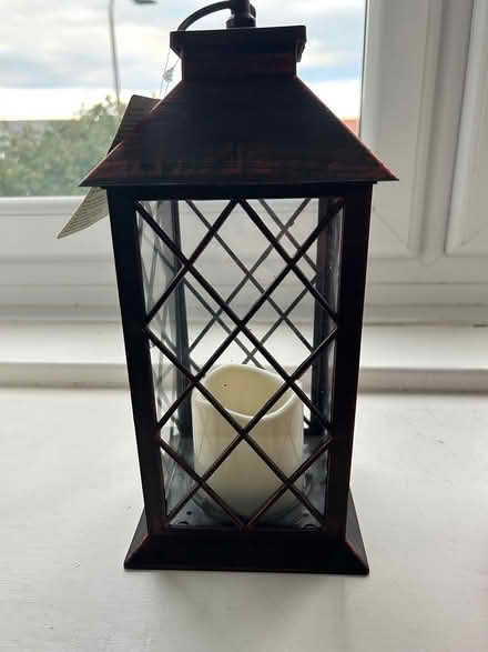 Photo of free Battery Decorative Candle Lantern (Colinton Mains EH13) #1